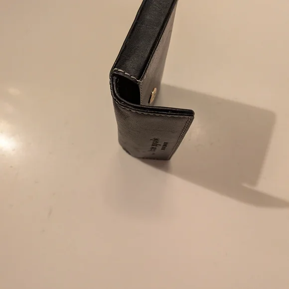 RARE Kate Spade Black Leather Card Holder - Picture 3 of 6